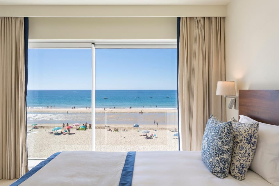 Bed, Beach, Bedroom, Sea view