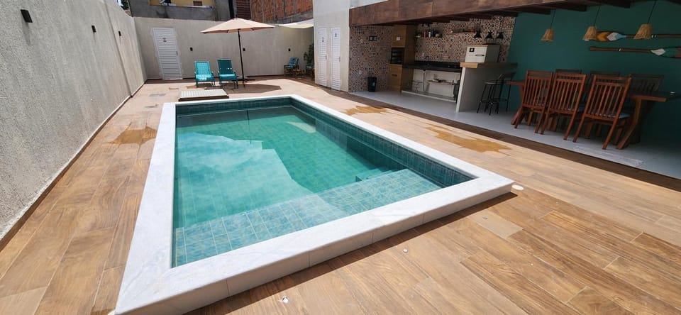BBQ facilities, Swimming pool, minibar, sunbed