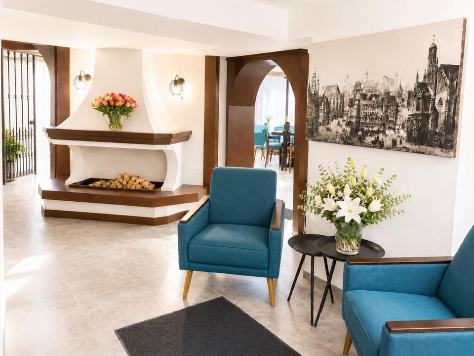 Lobby or reception, Decorative detail