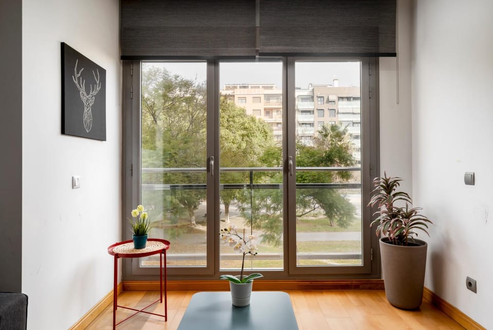 Living room, Garden view