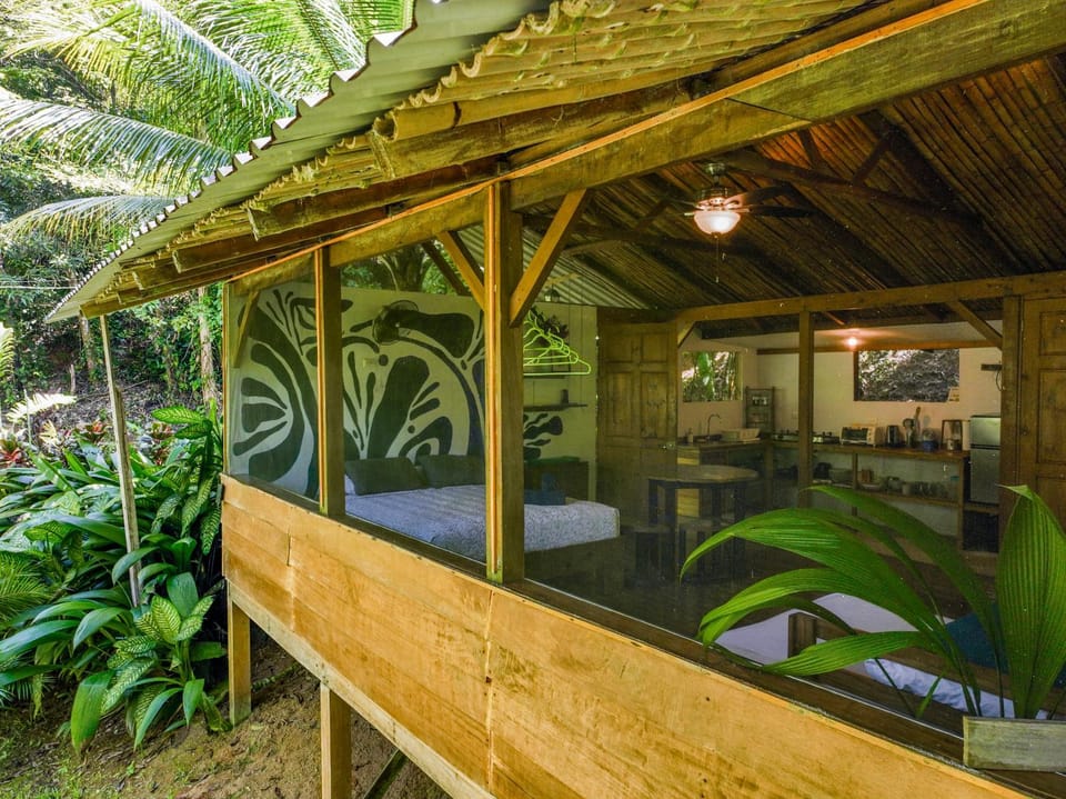 Private jungle “Loft del Rio” river access Nature lodge in Bahía Ballena