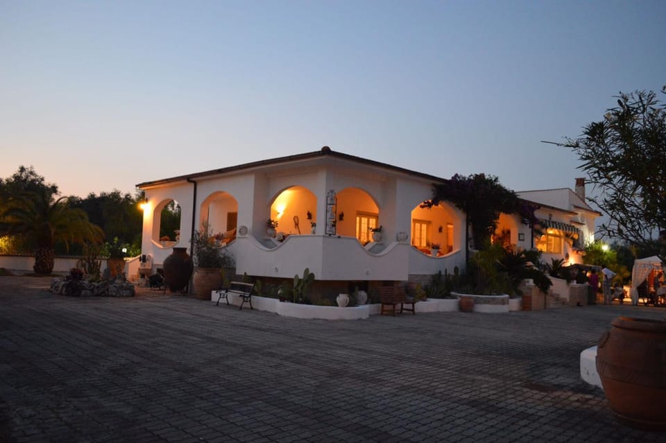 Property building, Sunset