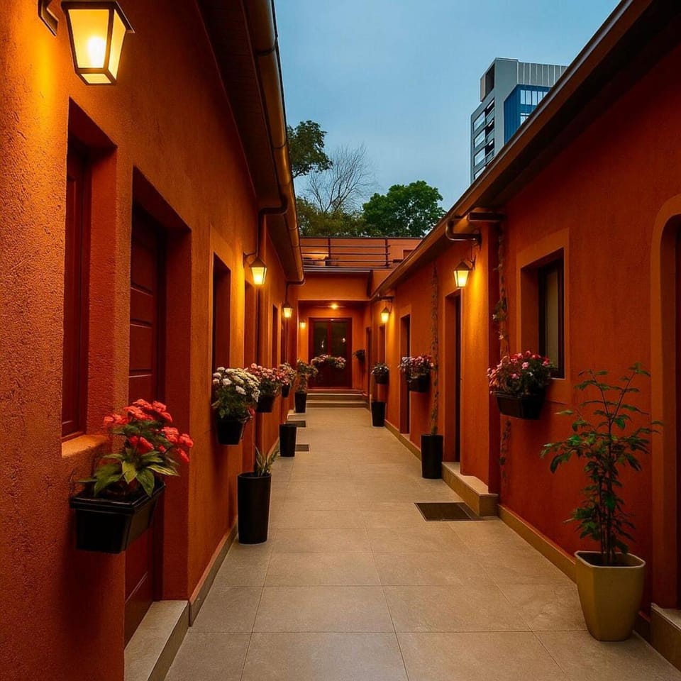 Property building, Patio