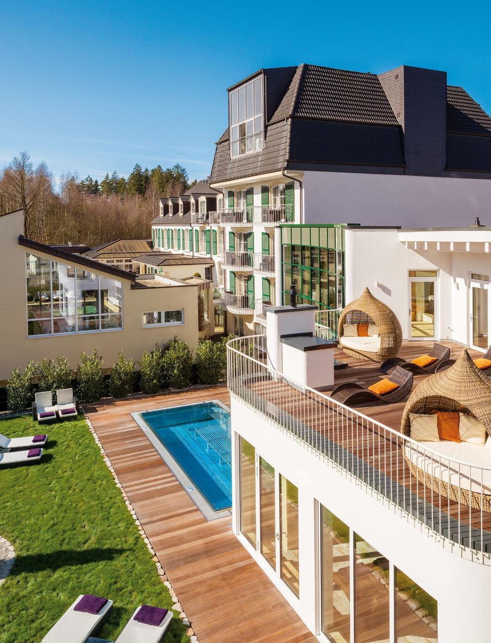 Hot Tub, Garden view, Pool view, Swimming pool, Open Air Bath, sunbed