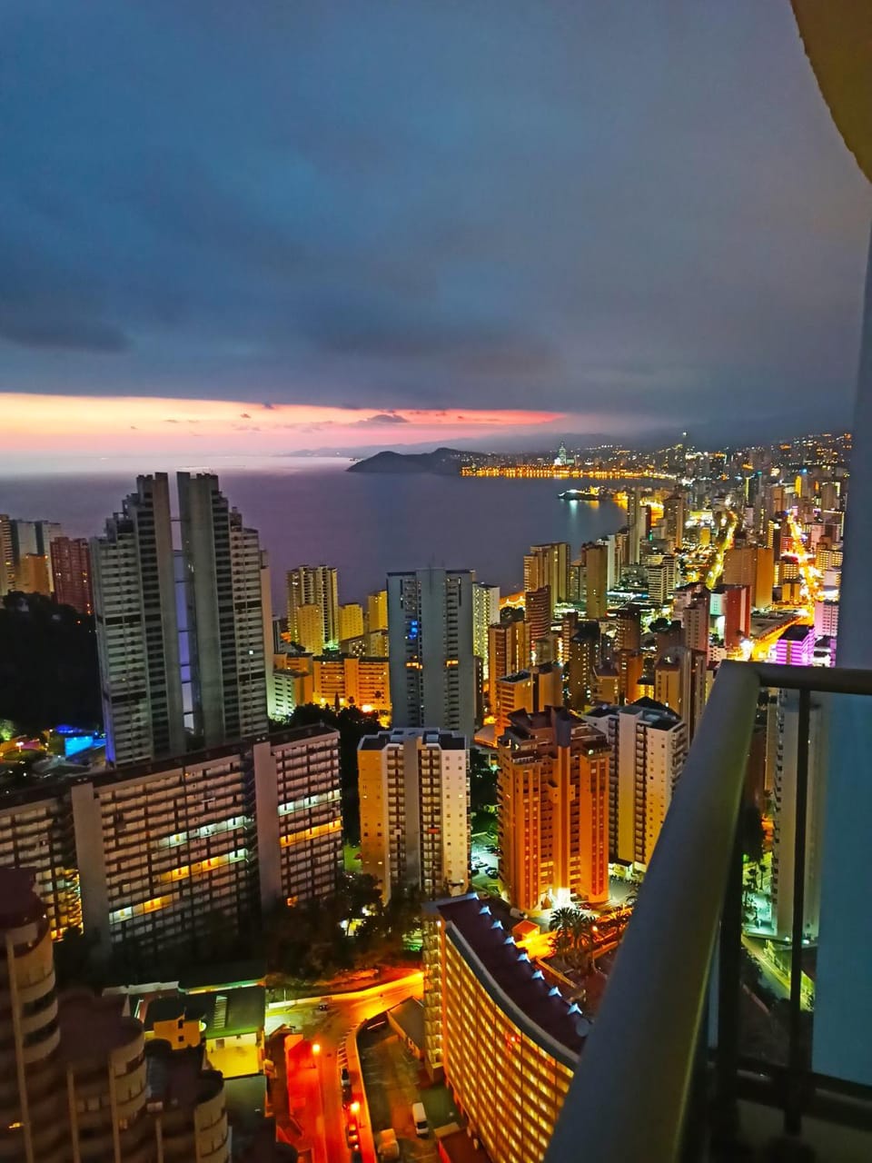 Night, City view