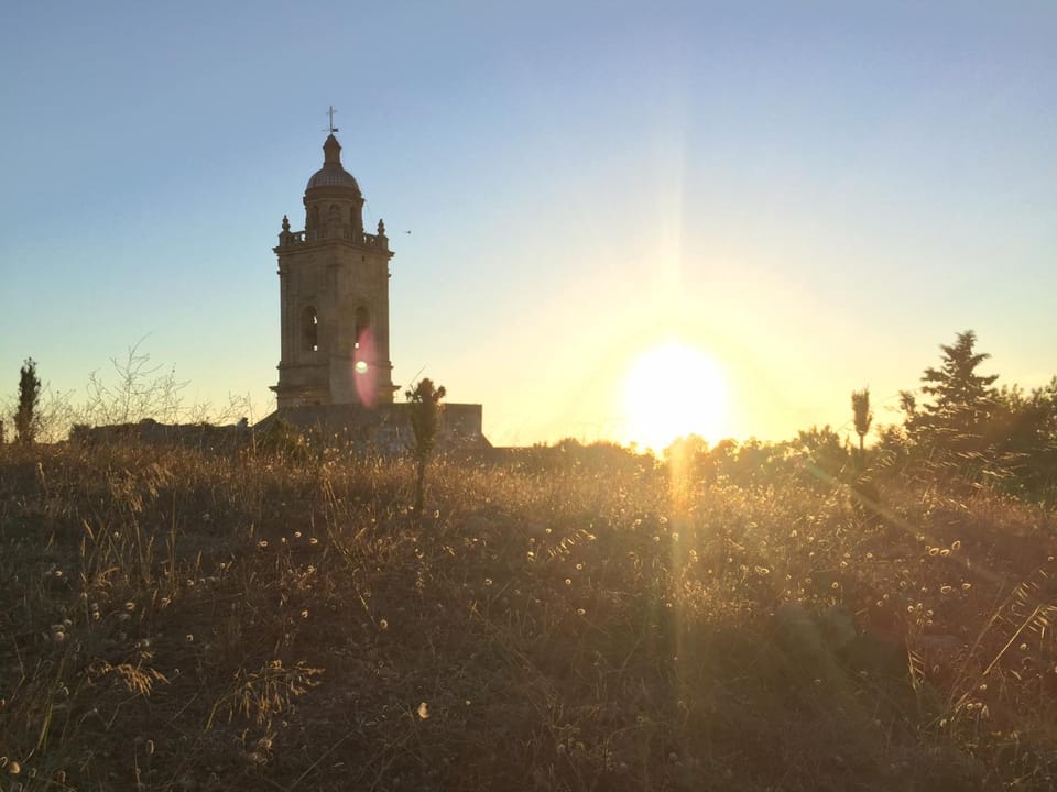 Nearby landmark, Sunset