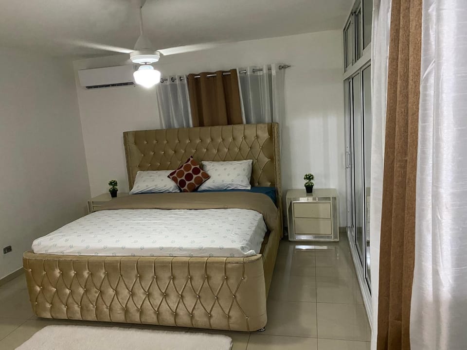 6-1 SANTIAGO CITY GREAT COZY APT TO STAY - Cozy 3 bedrooms Apartment for 7 peoples - close to all kind the business wifi - Air Condition Apartment in Santiago de los Caballeros