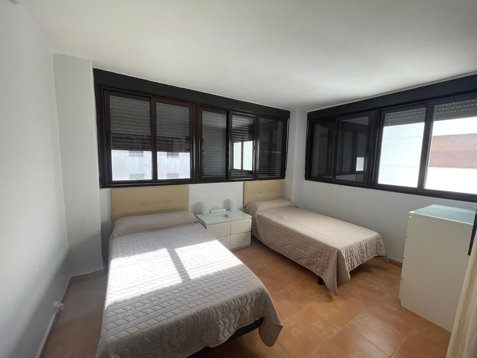 Property building, Living room, Bedroom