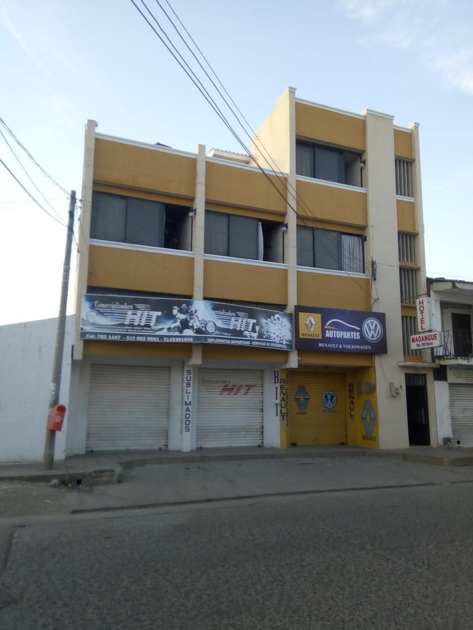 Property building, Facade/entrance