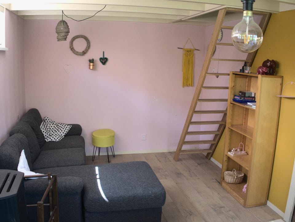 Small, cute and cozy little holiday home Chalet in Hippolytushoef