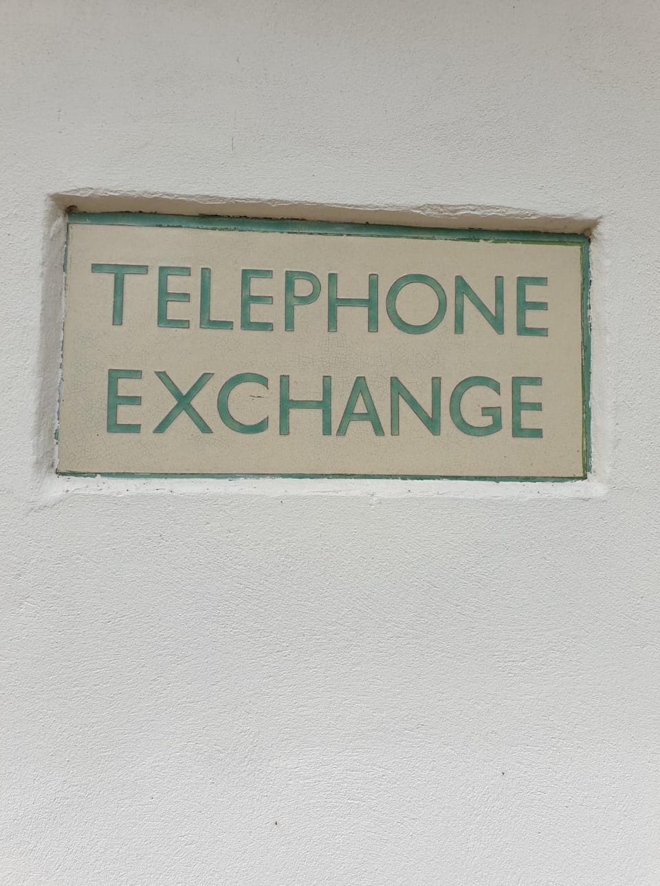 Old Telephone Exchange House in England