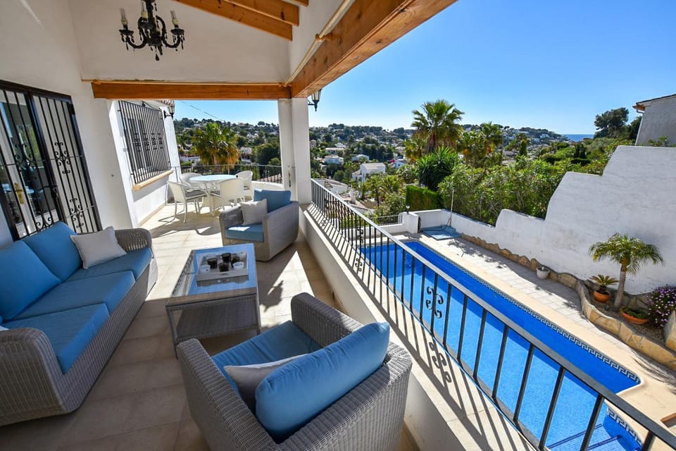 Balcony/Terrace, Pool view