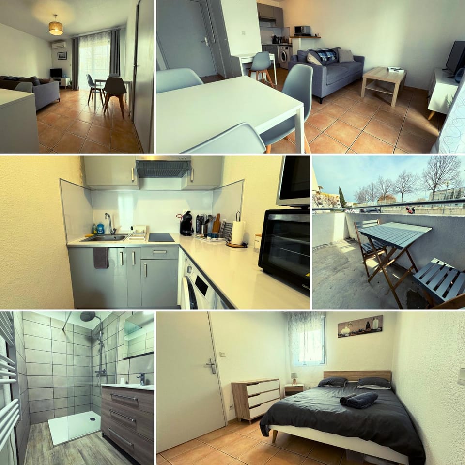 Bed, Kitchen or kitchenette, Living room, Photo of the whole room, Seating area, Bedroom, oven