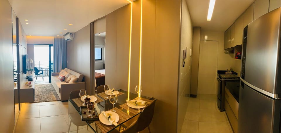 LUXO 1406 - Quarto e Sala no Coração da Ponta Verde Apartment in Maceió