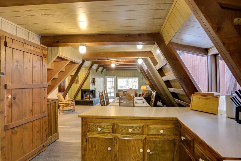 Quaint and Rustic A-Frame Less Than 5 Mi to Plumas-Eureka! House in Plumas Eureka