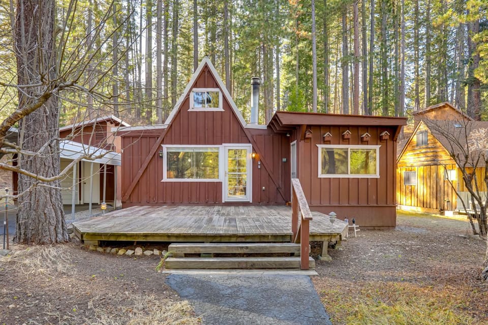 Quaint and Rustic A-Frame Less Than 5 Mi to Plumas-Eureka! House in Plumas Eureka