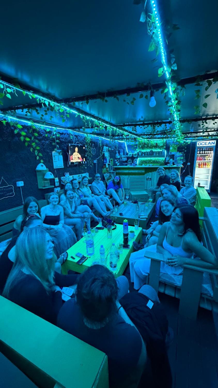 Lounge or bar, group of guests