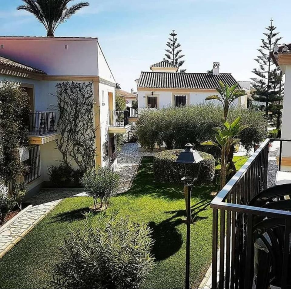 Property building, Garden view