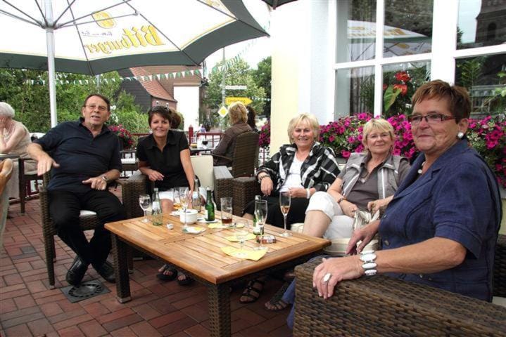 People, Balcony/Terrace, group of guests
