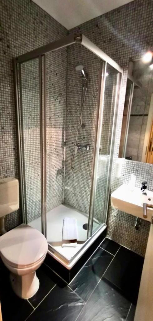 Shower, Toilet, Bathroom, towels