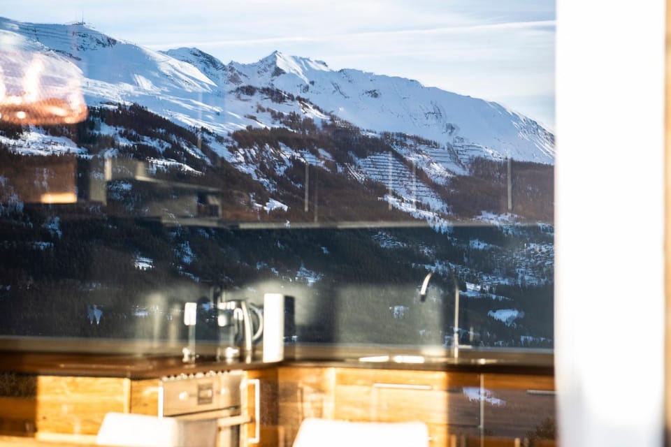 Winter, Mountain view