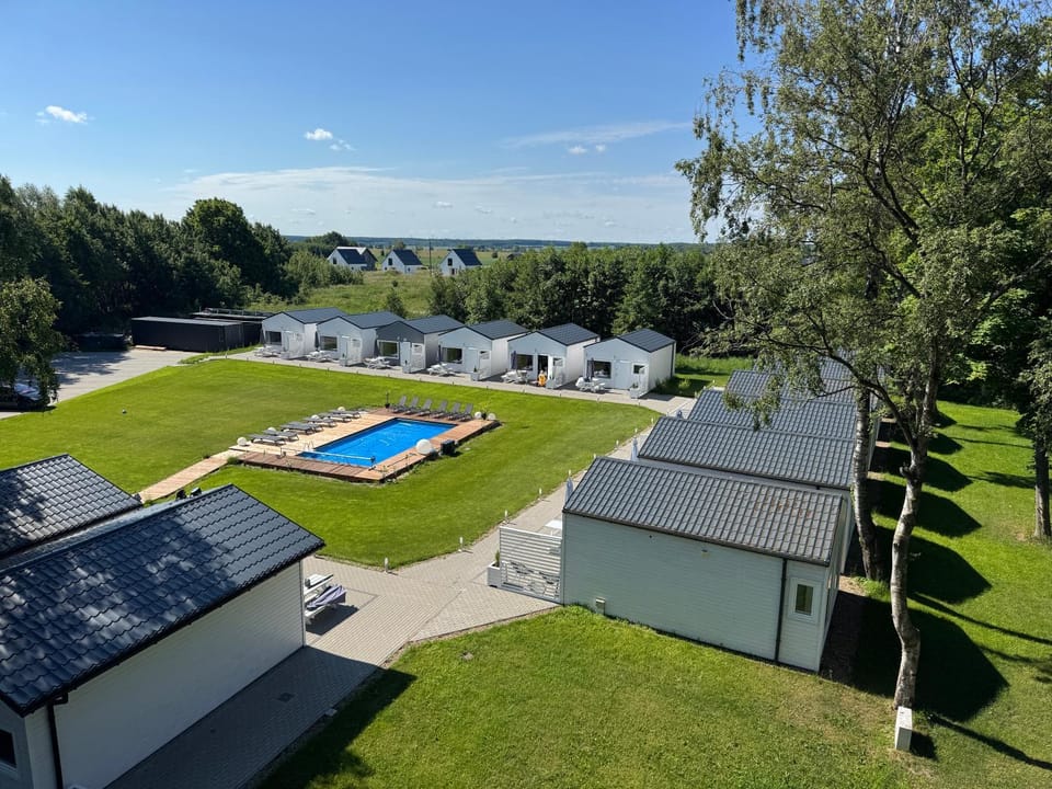 Natural landscape, Garden, Garden view, Pool view
