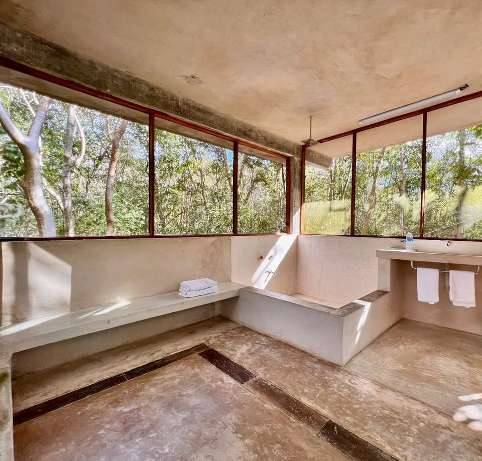 Shower, Natural landscape, Hot Tub, Bathroom, Bath