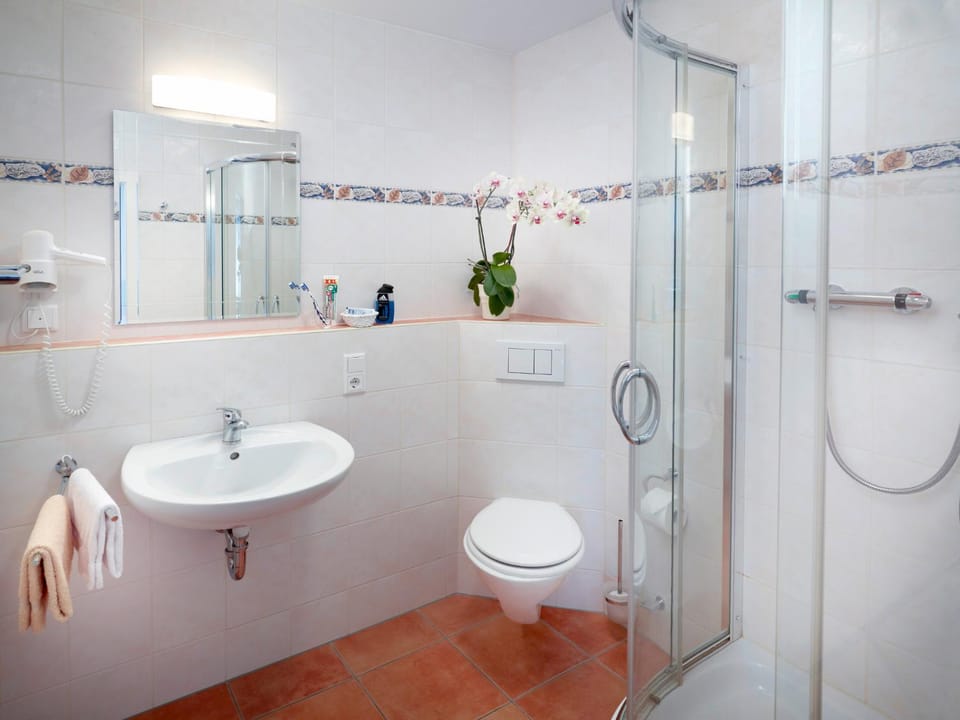 Shower, Toilet, Bathroom, towels