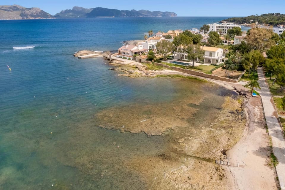 Day, Natural landscape, Bird's eye view, Beach, Sea view