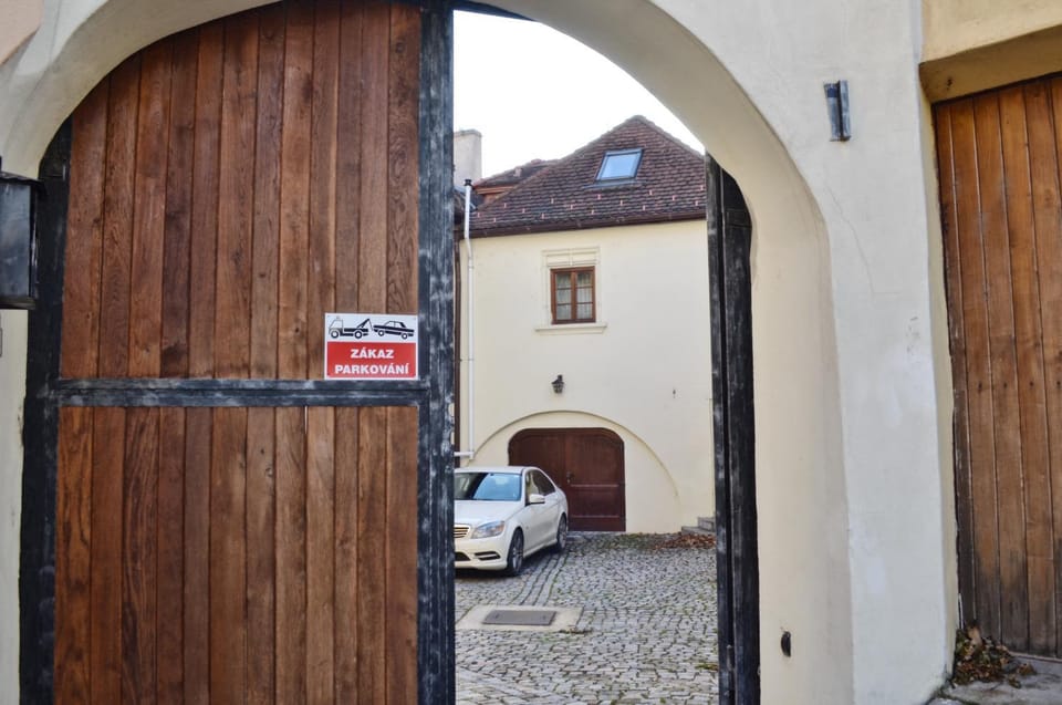 Property building, Facade/entrance, Day, Parking
