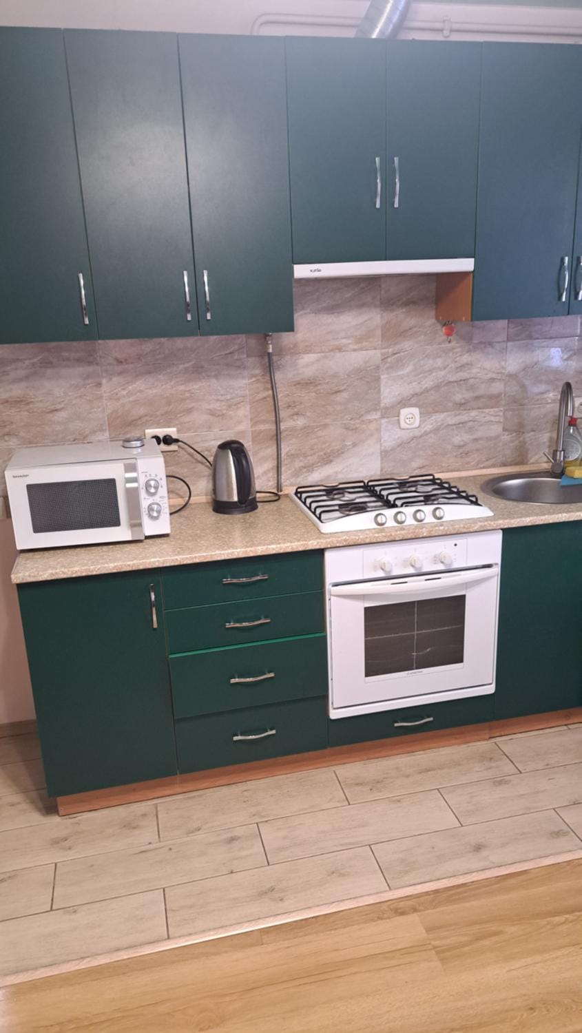 Апартаменти центр міста біля жд вокзалу Перемоги Apartment in Ukraine