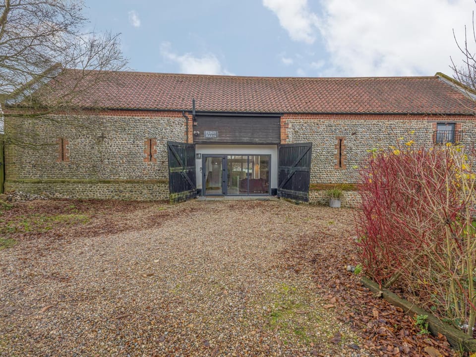 Flint Barn House in North Norfolk District