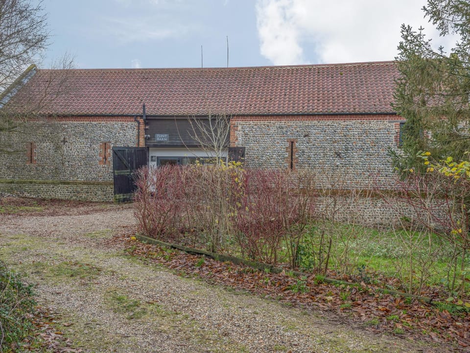 Flint Barn House in North Norfolk District