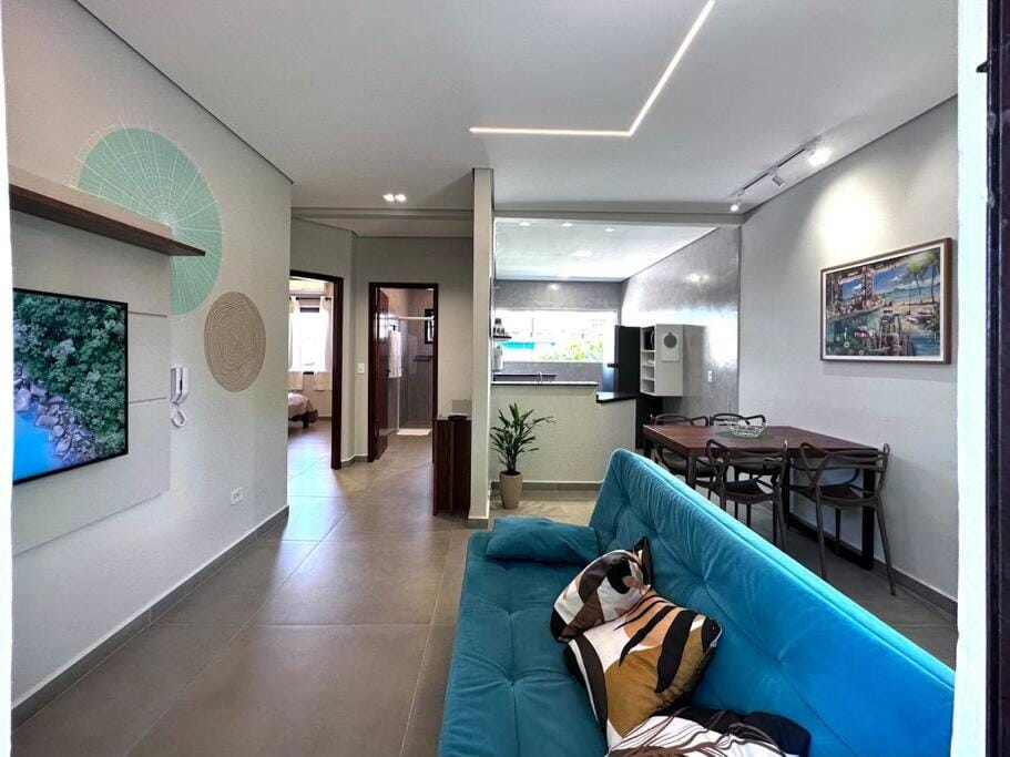 Apto Funcional próximo a Orla do Centro HS5 Apartment in Ubatuba