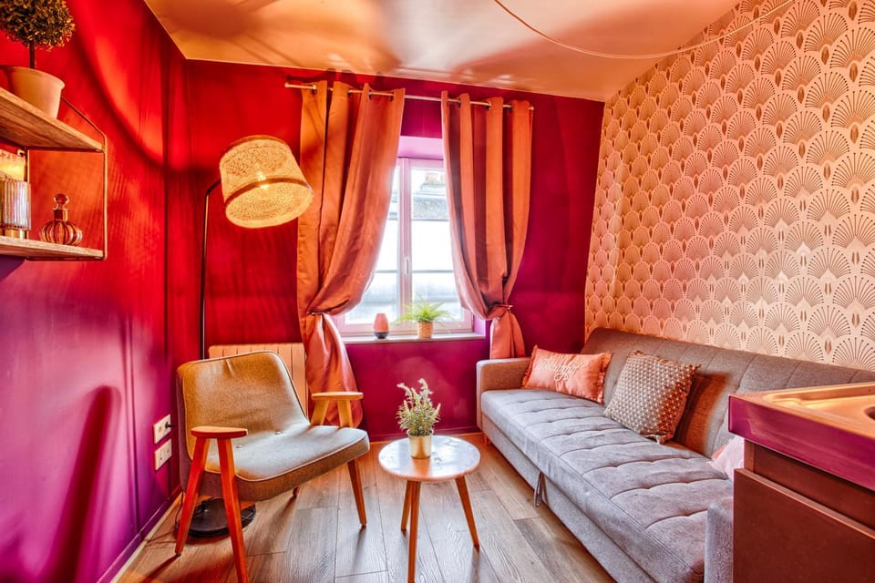 La Bonbonnière, Bleue ou Rose Apartment in Caen