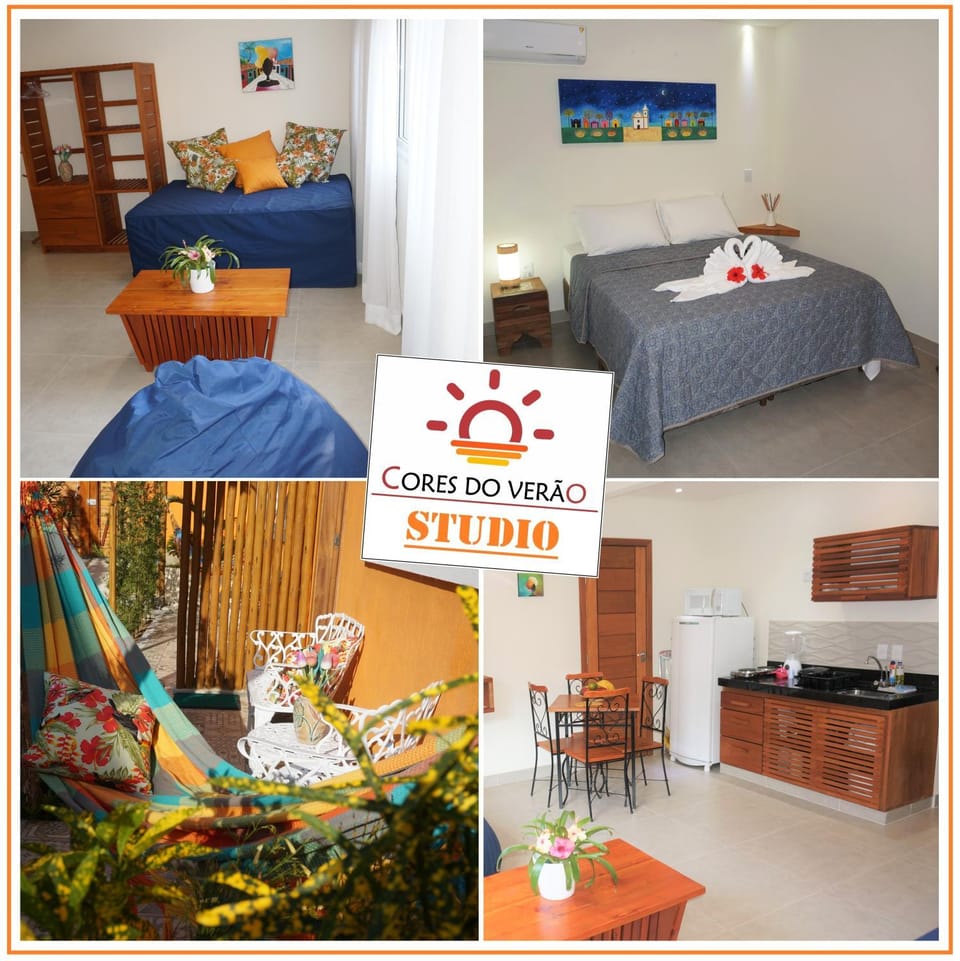 Patio, Bed, Kitchen or kitchenette, Living room, Photo of the whole room, Seating area, Bedroom