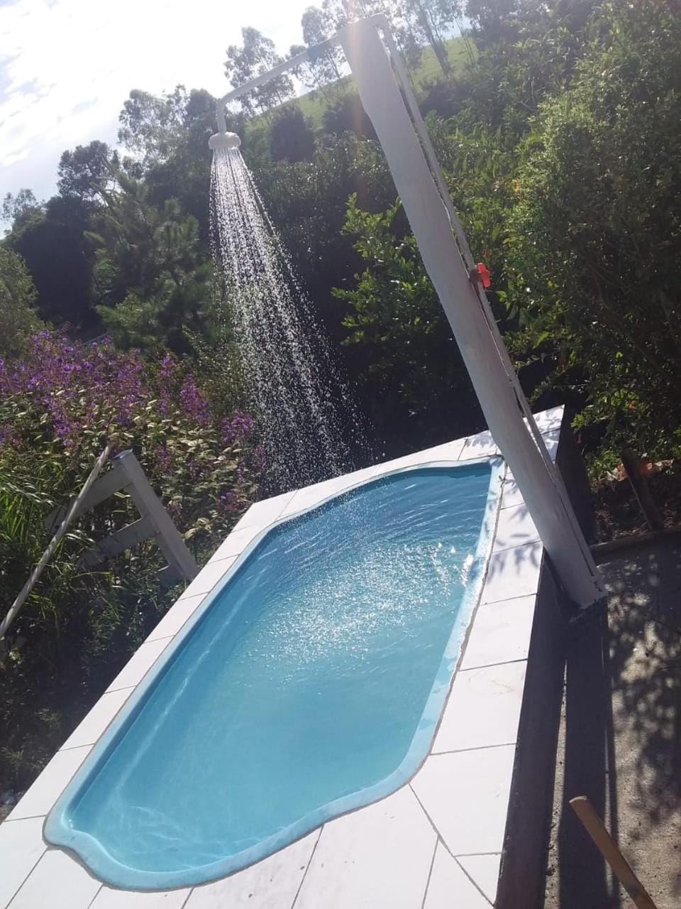 Natural landscape, Pool view, Swimming pool