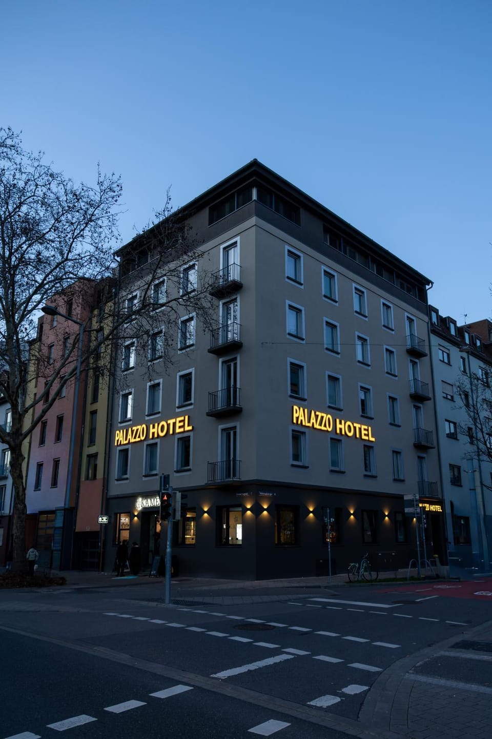 Property building, Street view