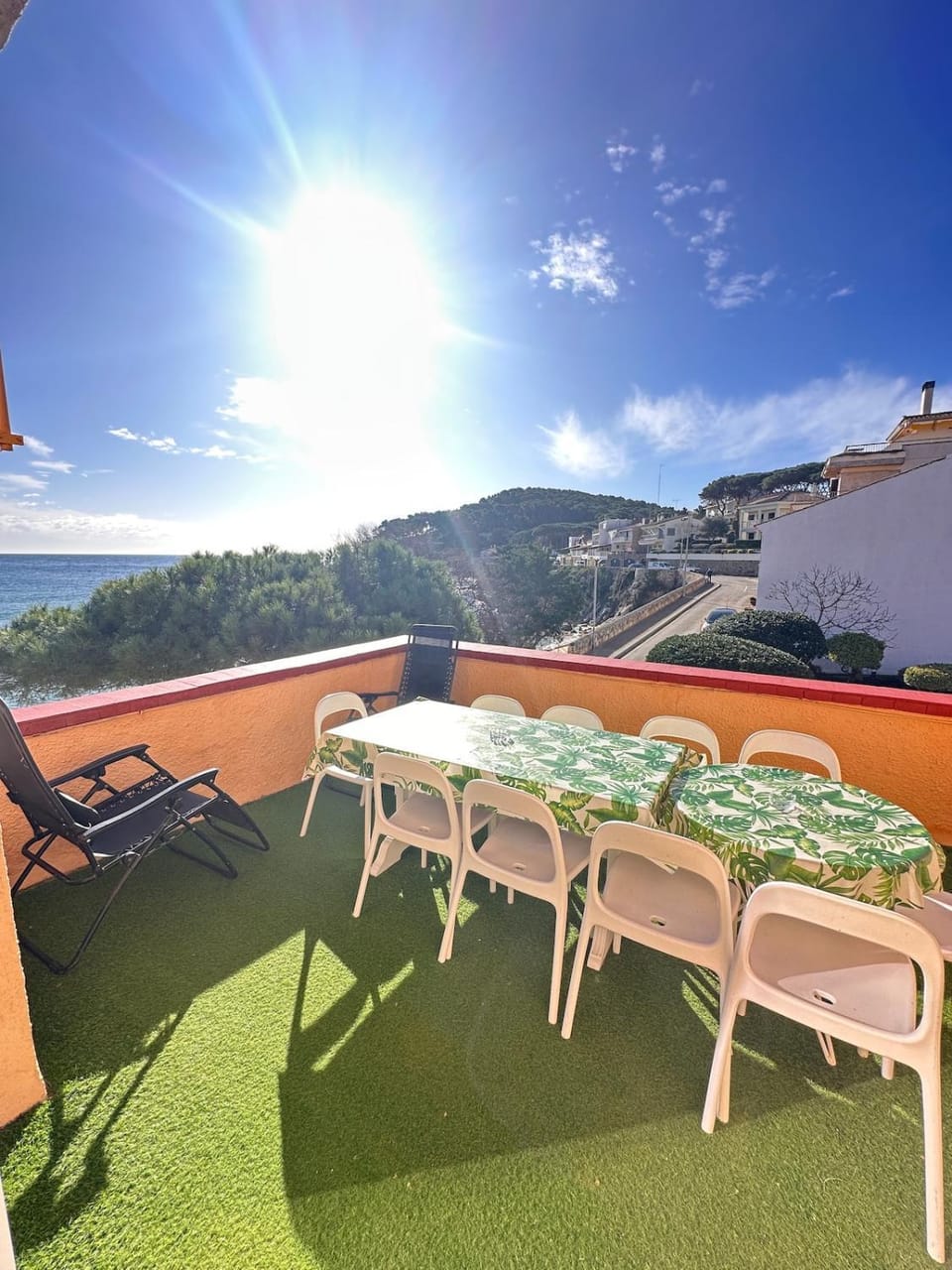 Balcony/Terrace, Sea view, sunbed
