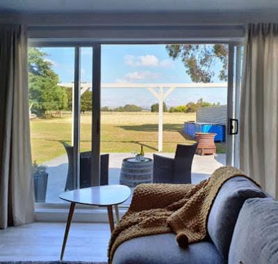 Property building, Seating area, Garden view