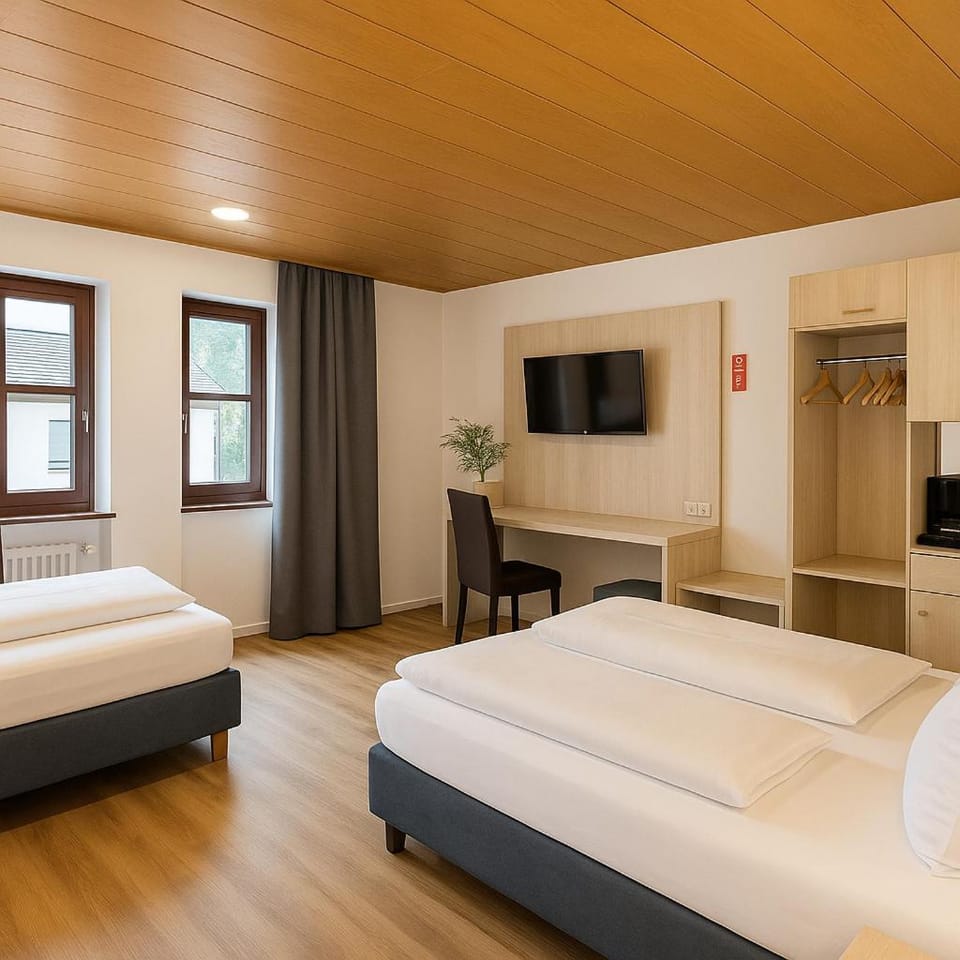 Bed, TV and multimedia, Photo of the whole room, Bedroom
