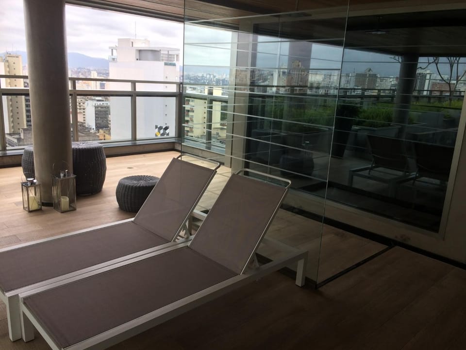MAGNIFICO 5 ESTRELAS A LANCAR CON VAGA Y NETFLIX ( 1414 ) Apartment in Sao Paulo City