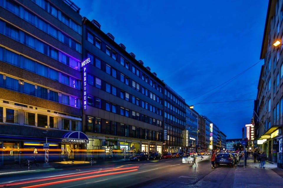 Night, City view