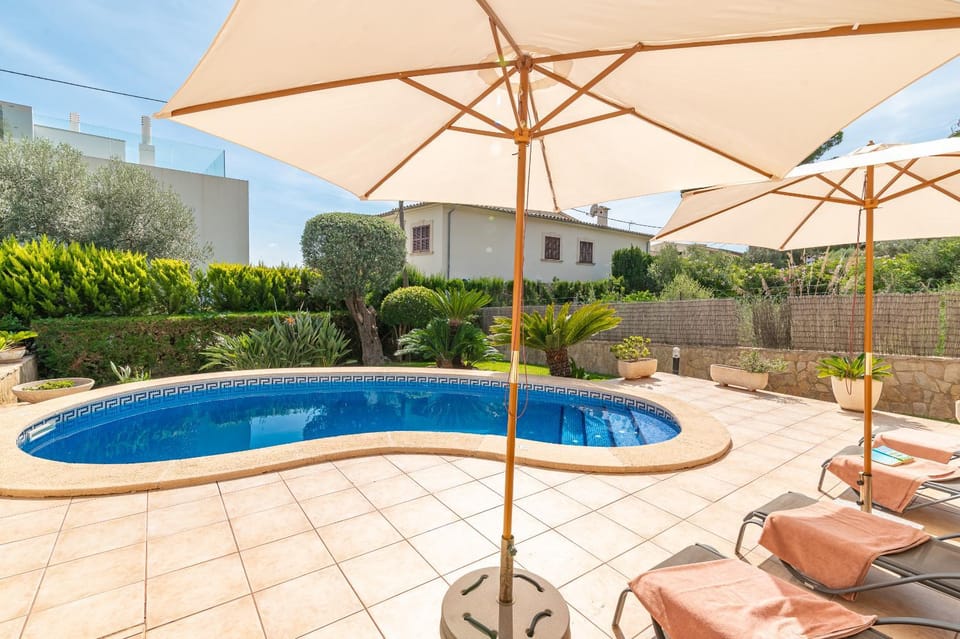 Patio, Day, Pool view, Swimming pool, sunbed