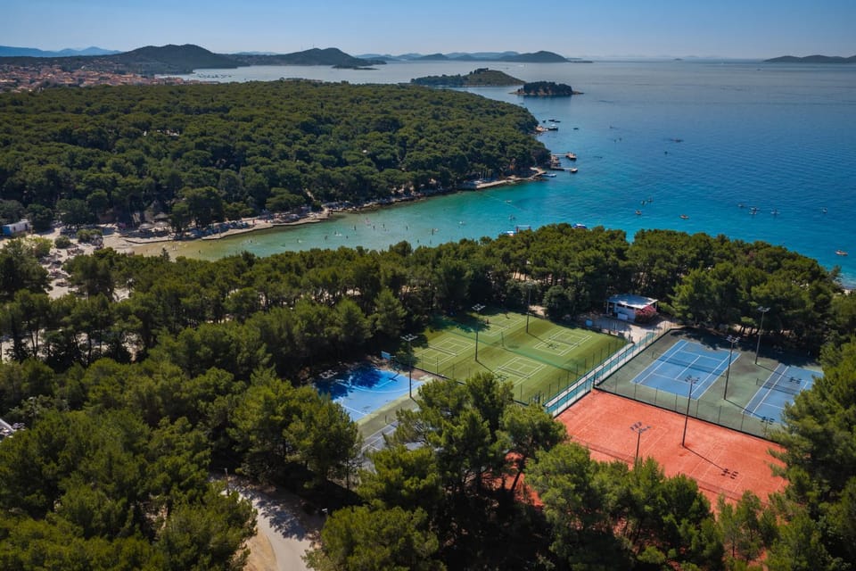 Pine Beach Mobile homes all inclusive Campground/ 
RV Resort in Šibenik-Knin County, Croatia