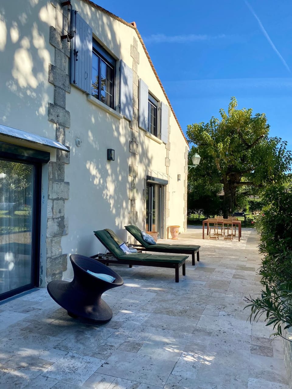 Property building, Patio, Summer, Solarium, Sunrise