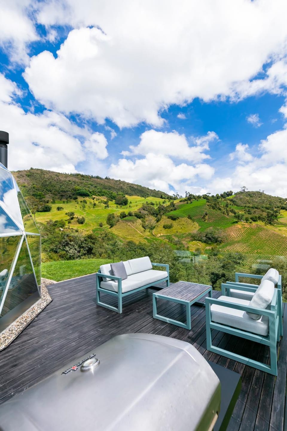 Natural landscape, Balcony/Terrace, Mountain view