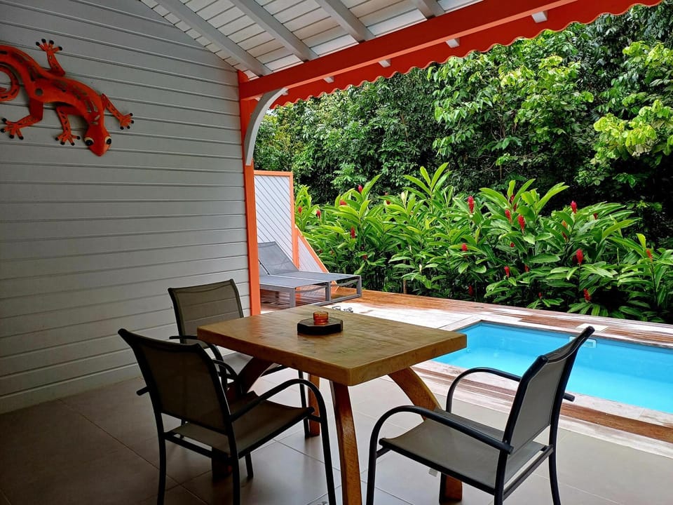 Patio, Garden, Garden view, Swimming pool, sunbed