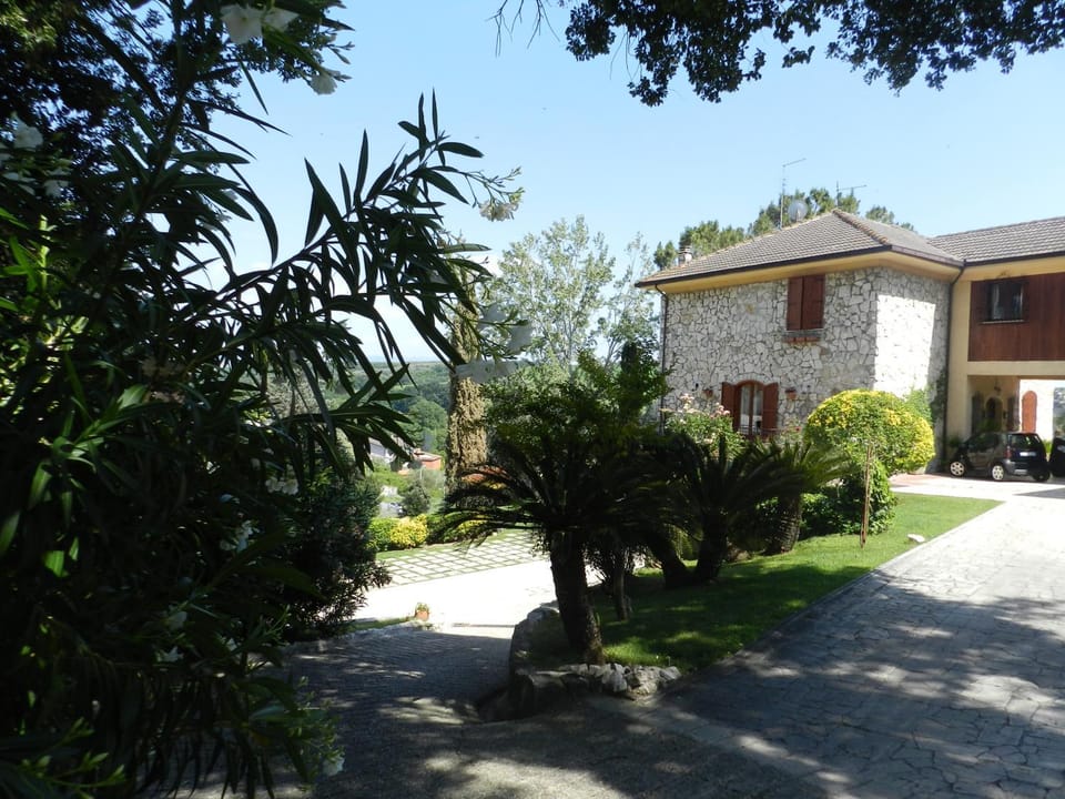 Facade/entrance, Garden view