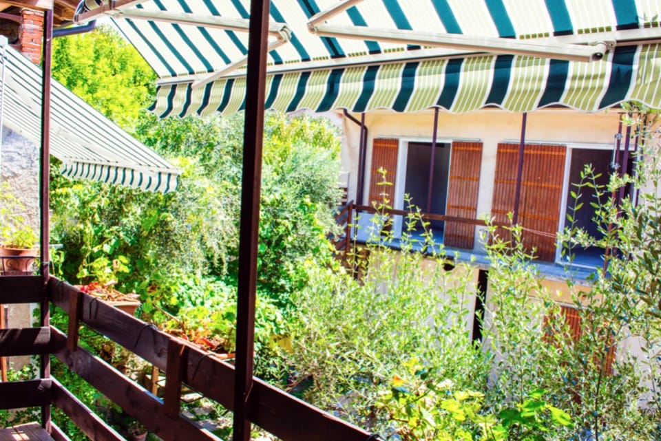 Patio, Balcony/Terrace, Garden view